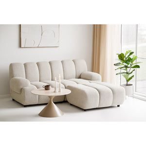 Taza 2,5-Sitzer Modulsofa mit Hocker