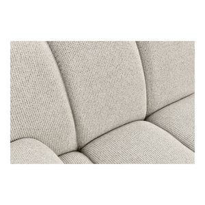 Taza 2,5-Sitzer Modulsofa mit Hocker