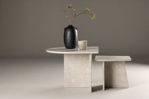 Sala Couchtisch Tisch 1: 60 cm Tisch 2: 40 cm x Tisch 1: 60 cm Tisch 2: 40 cm Beige