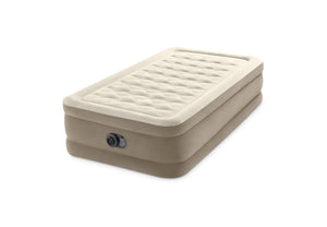 INTEX Ultra-Plüsch-Luftmatratze – Braun, Einzelbett