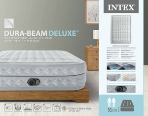INTEX Supreme Air-Flow Luftmatratze – Doppelbett