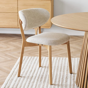 Dunkirk Esszimmerstuhl 2er-Set/ Beige