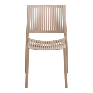 Manzano Outdoor Essstuhl – 4er-Set Taupe