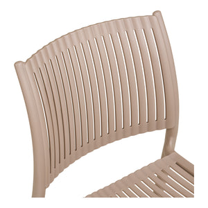 Manzano Outdoor Essstuhl – 4er-Set Taupe